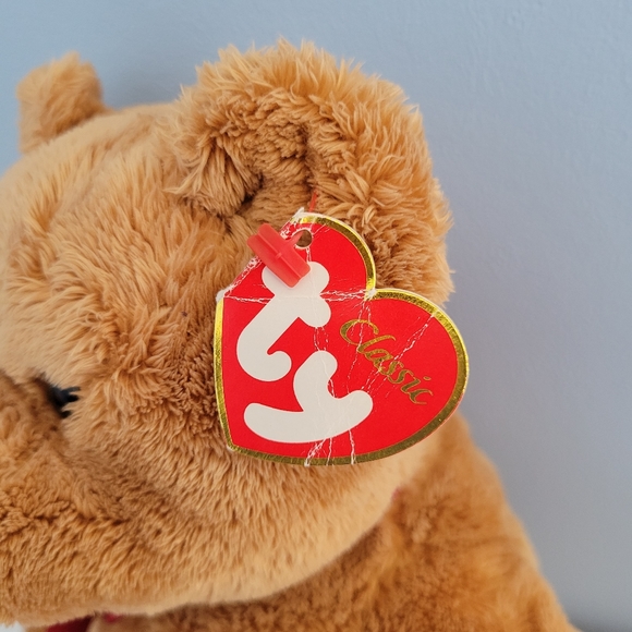 Ty Classic Plush Porridge The Bear 2003 Collection Rare Beanie Baby - Picture 9 of 10